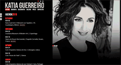 Desktop Screenshot of katiaguerreiro.com